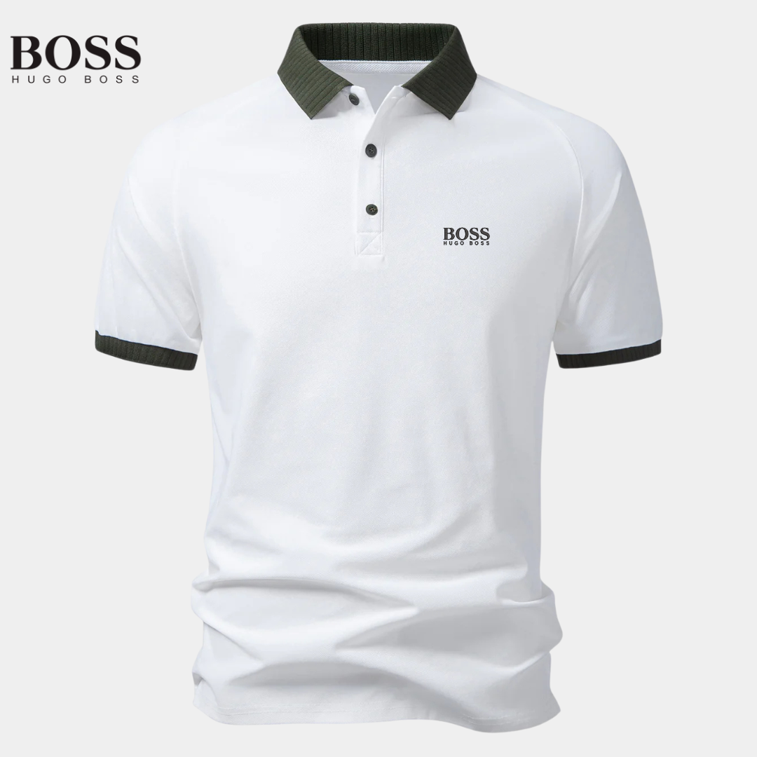 BOSS™ Contrast Raglan Sleeve Polo
